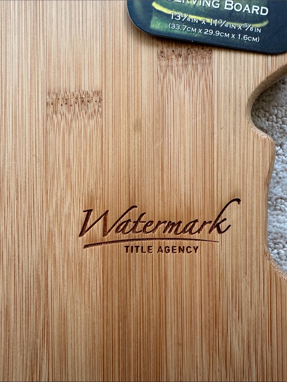 NWT Totally Bamboo Minnesota Cutting Charcuterie Board w Co-branding - Picture 9 of 9